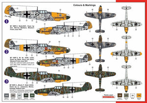 AZmodel AZ7530 Messerschmitt Bf-109F-2 Aces 1/72 – image 2
