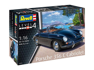 Revell 07043 Porsche 356 Cabriolet 1/16 – zdjęcie 4