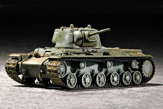Trumpeter 07233 Russie KV-1 M1942 Char léger moulé (1/72)