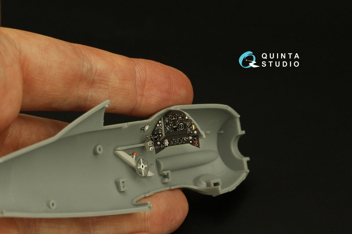 Quinta Studio QD48402 Gloster Gladiator MKII 3D-Printed &amp;amp; coloured Interior on decal paper (I Love Kit) 1/48 – zdjęcie 7