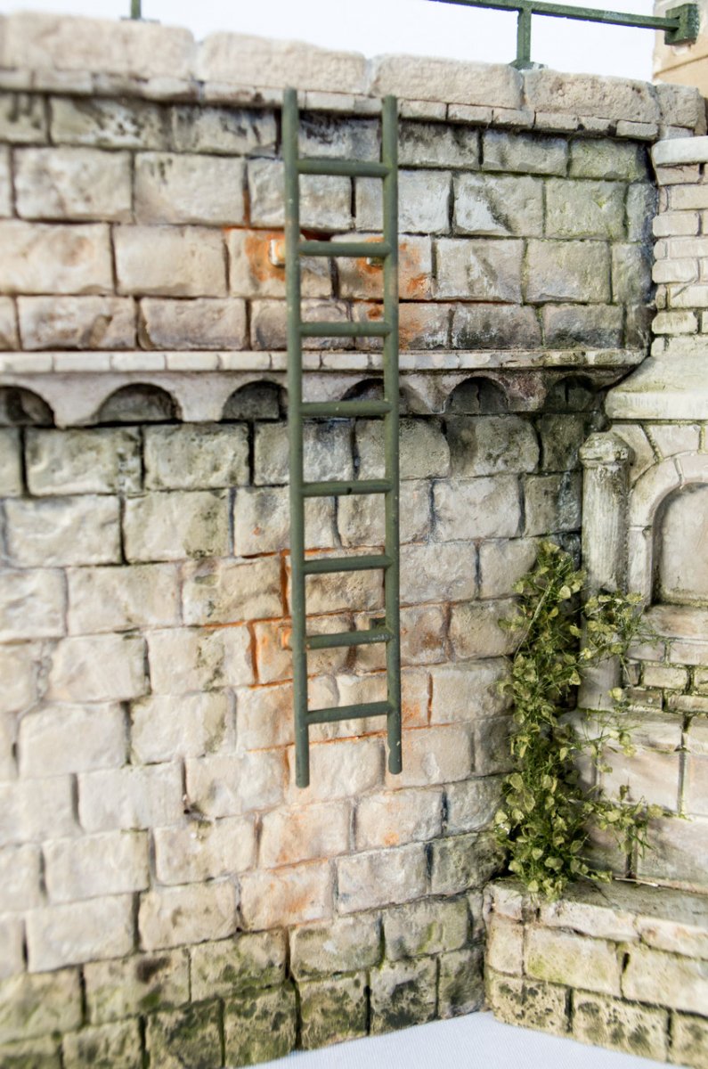 RT-Diorama 35016 Embankment wall (4pcs) 1/35 – zdjęcie 3