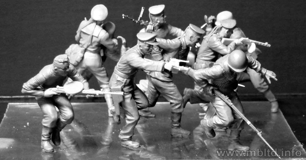 Master Box 35153 Soviet Marines Attack 1941-1942 1/35 – image 3