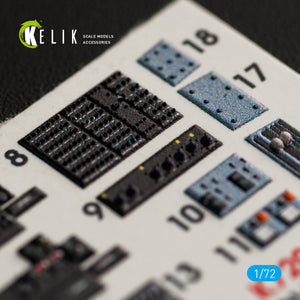 KELIK K72042 OV-10A &amp;quot;BRONCO&amp;quot; INTERIOR 3D DECALS FOR ICM KIT 1/72 – image 3