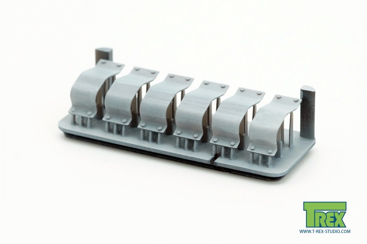 T-Rex Studio TR48004 Track Skids Set (Early Version) for M4 Family 1/48 – zdjęcie 2
