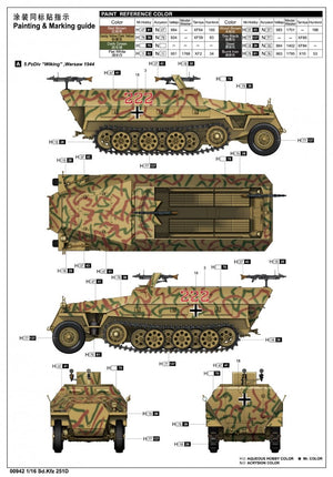 Trumpeter 00942 Sd.Kfz 251 D 1/16 – immagine 12