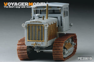 Tracteur soviétique ChTZ S-65 de la Seconde Guerre mondiale, modèle Voyager PE35619 avec cabine, pour TRUMPETER 05539, échelle 1/35 – image 5
