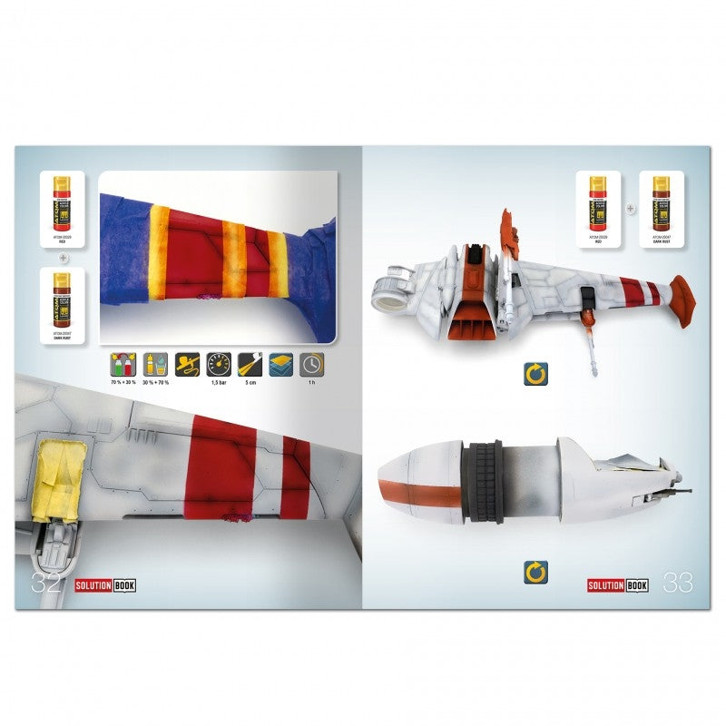 Ammo of Mig 6533 SOLUTION BOOK 28 - How to Paint Rebel Galactic Starships (Multilingual Book) – image 4