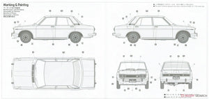 Hasegawa 20468 Datsun Bluebird 1600 SSS w/Chin Spoiler 1/24 – zdjęcie 7