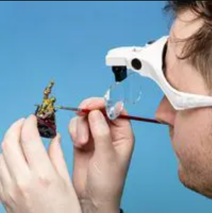 Lightcraft LC1780USB Magnifier Spectacles Headband / Szkło powiększające, okulary i opaska, 1x, 1.5x, 2x, 2.5x 3.5x – zdjęcie 5