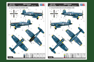Hobby Boss 80389 F4U-5 Corsair 1/48 – immagine 3