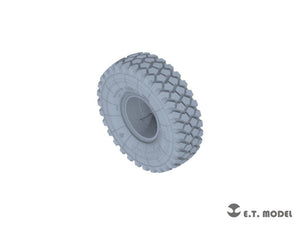 E.T. Model P35-126 Modern U.S. M1070 Truck Tractor Sagged Wheels for Hobby Boss kit 1/35 – zdjęcie 3