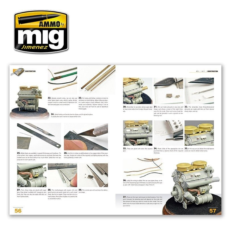 AMMO of Mig Jimenez 6150 ENCYCLOPEDIA OF ARMOR MODELLING TECHNIQUES VOL. 1 – CONSTRUCTION (English) – image 2
