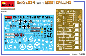 MiniArt 40014 Sd.Kfz.234 WITH MG151 DRILLING 1/35 – image 2