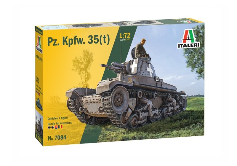 Italeri 7084 Pz. Kpfw. 35(t) 1/72 – zdjęcie 2