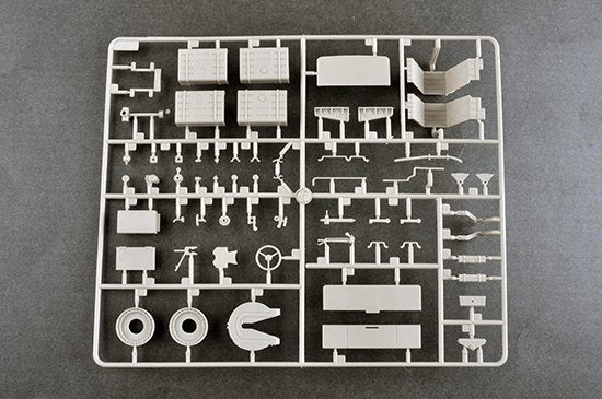 Trumpeter 01079 KET-T Recovery Vehicle Based on MAZ-537 Heavy Truck 1/35 – zdjęcie 11