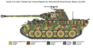 Italeri 7018 Sd.Kfz. 171 Pz.Kpfw. V Panther Ausf. A 1/72 – zdjęcie 6