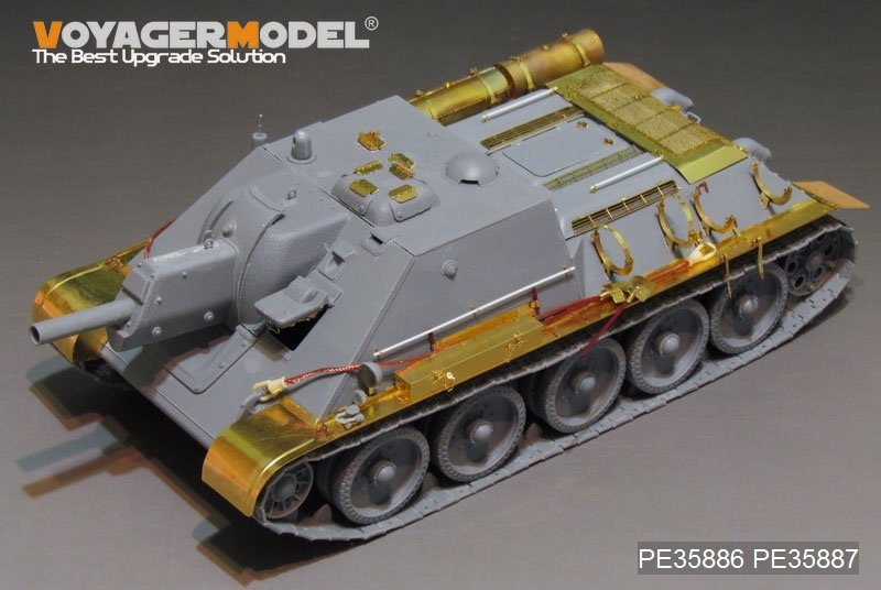 Voyager Model PE35886 WWII Russia SU-122 Basic For MINIART 1/35 – image 2