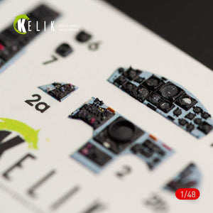 KELIK K48030 F-104J &amp;quot;STARFIGHTER&amp;quot; INTERIOR 3D DECALS FOR KINETIC KIT 1/48 – image 4