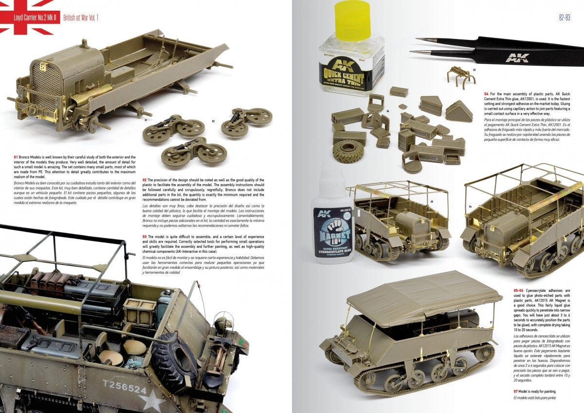 AK Interactive AK 130001 BRITISH AT WAR – LOS BRITÁNICOS EN GUERRA – zdjęcie 6
