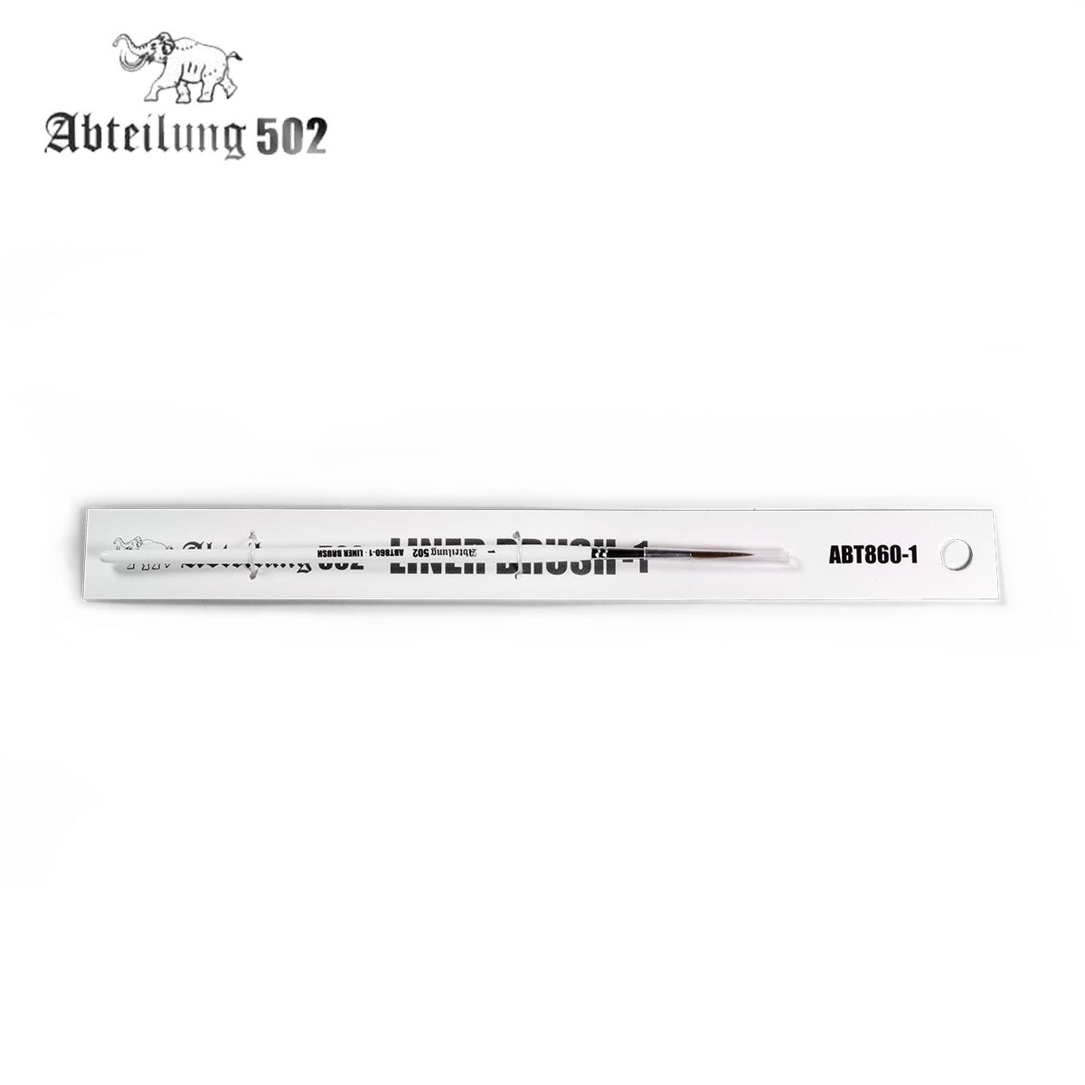 Abteilung 502 ABT860-1 ABT LINER BRUSH 1 (18MM LONG HAIR) – zdjęcie 2