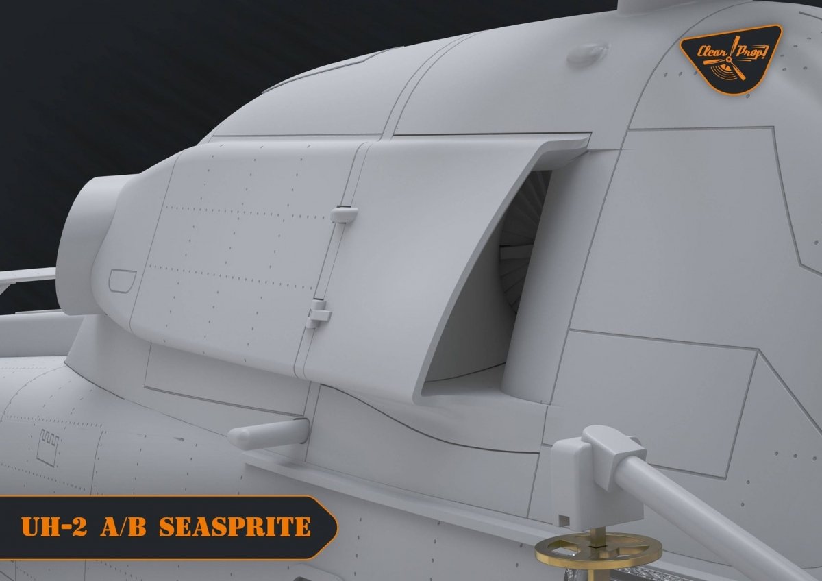 Clear Prop! CP72002 UH-2 A/B Seasprite ADVANCED KIT 1/72 – zdjęcie 15