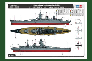 Hobby Boss 86506 French Navy Dunkerque Battleship 1/350 – zdjęcie 2