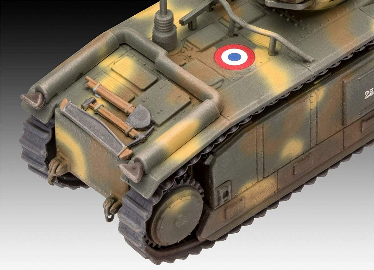 Revell 03278 Char. B.1 bis - Renault FT.17 1/76 – zdjęcie 4