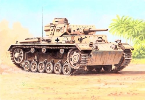 Attaque 72887 Pz.Kpfw.III Ausf.J avec blindage espacé (1/72)