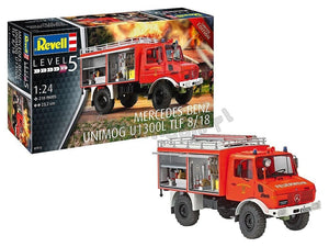 Revell 07512 Mercedes-Benz Unimog U1300L TLF 8/18 1/24 – zdjęcie 2