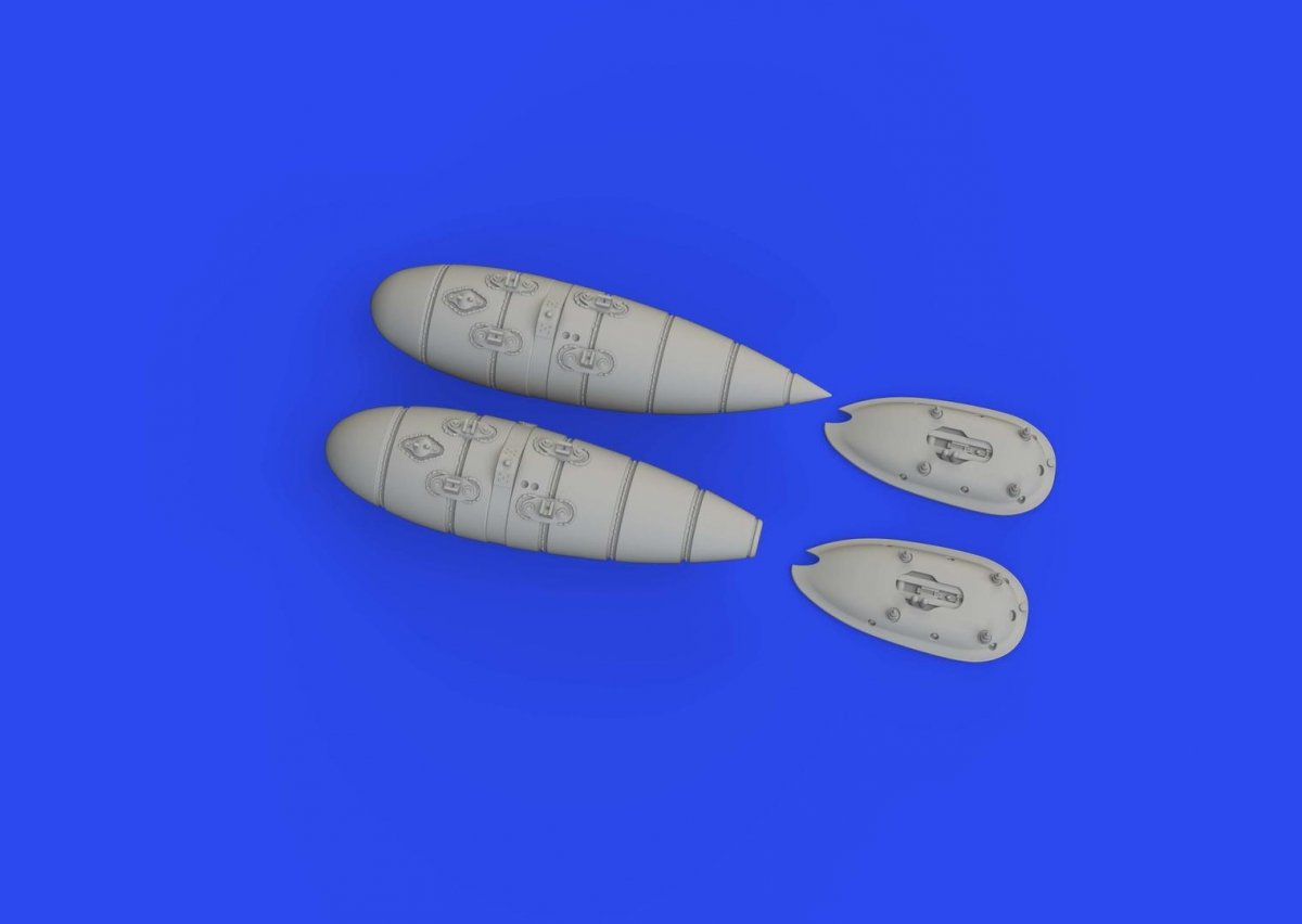 Eduard 672321 Bf 109F/ G external fuel tanks EDUARD 1/72 – Bild 3