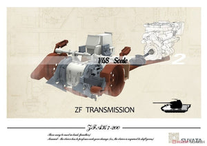 Suyata NO-001 Panther A w/ Zimmerit &amp;amp; Full Interior + 16t Strabokran w/ Maintenance 1/48 – imagen 3