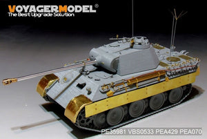 Voyager Model PE35981 WWII German Panther A Tank Basic For TAKOM 1/35 – immagine 15