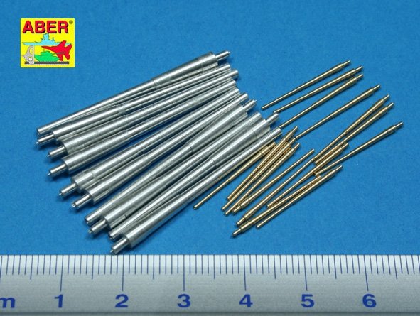Aber 350L-48 Set of barrels 356mm x 10; 133mm x 16 for King George V, Prince of Wales 1/350 – zdjęcie 2