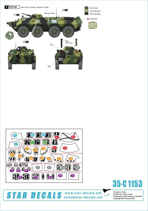 Star Decals 35-C1153 Naval Infantry 5 1/35 – image 2