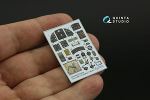 Quinta Studio QD48423 Fairey Fulmar Mk.I 3D-Printed &amp;amp; coloured Interior on decal paper (Trumpeter) 1/48 – zdjęcie 4