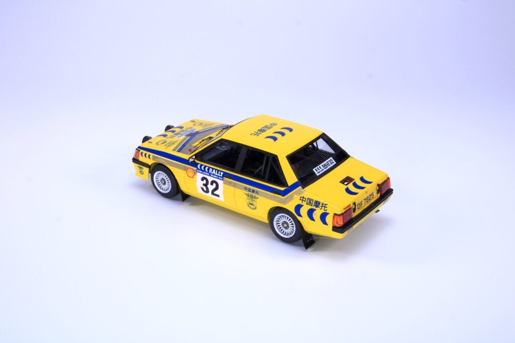 NuNu PN24032 Mitsubishi Lancer Turbo 85 Hong Kong-Beijing Rally 1/24 – image 8
