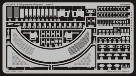 Eduard 35654 Flakpanzer Gepard 1/35 Tamiya – immagine 3
