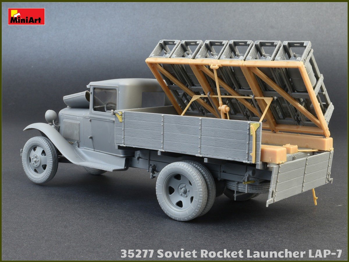 MiniArt 35277 Soviet Rocket Launcher LAP-7 1/35 – zdjęcie 3