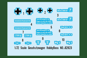 Hobby Boss 82923 Geschutzwagen 1/72 – zdjęcie 3