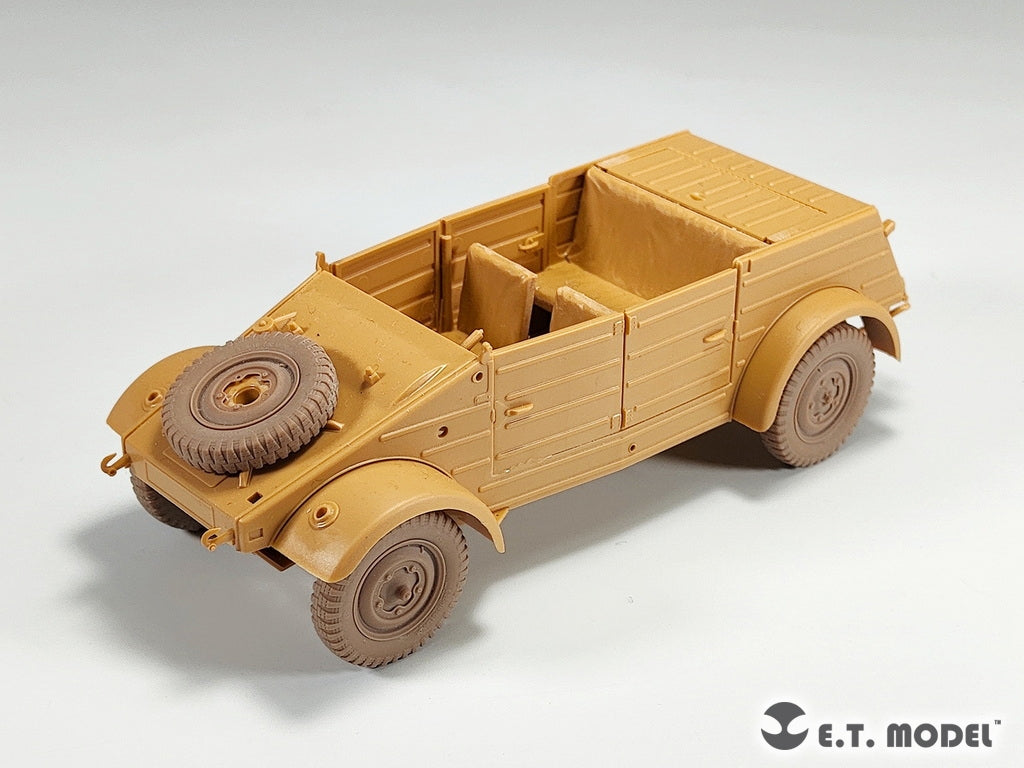 E.T. Model P35-138 WWII German Kübelwagen Type82 Sagged wheels Narrow For TAMIYA Kit 1/35 – zdjęcie 6