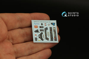 Quinta Studio QD48315 Fw 190A-5/6 3D-Printed &amp;amp; coloured Interior on decal paper (Eduard) 1/48 – zdjęcie 3