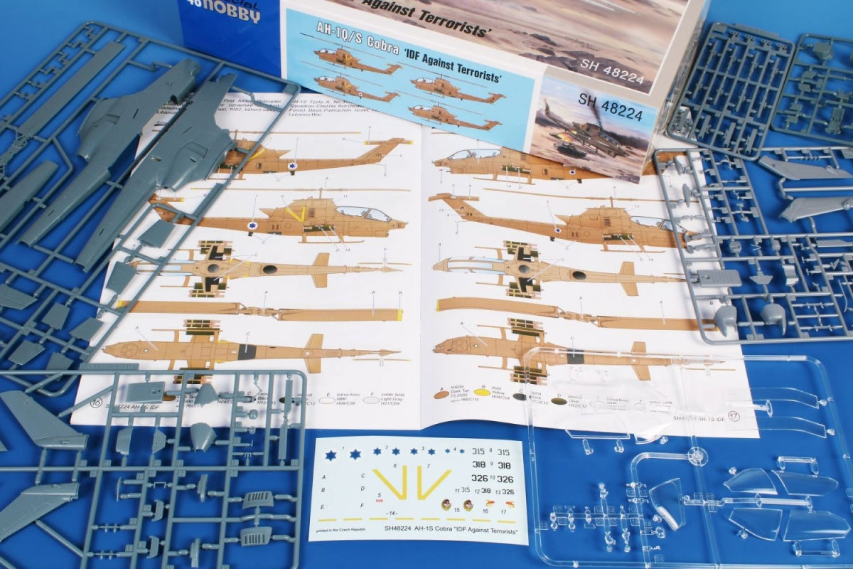 Special Hobby 48224 AH-1Q/S Cobra ‘IDF Against Terrorists’ 1/48 – zdjęcie 22