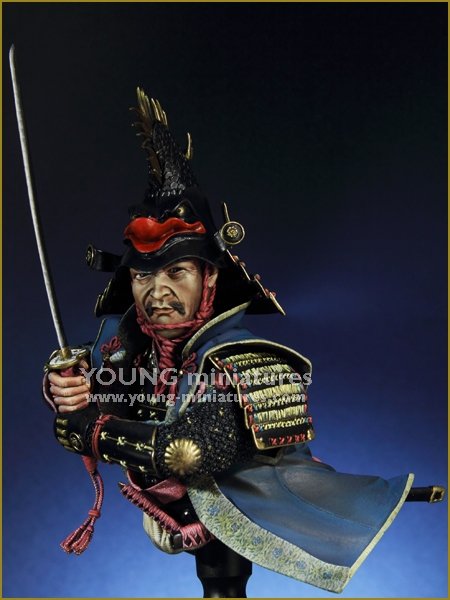 Young Miniatures YH1844 Daimyo Warlord 1650 1/10 – zdjęcie 4
