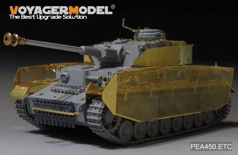 Voyager Model PEA450 WWII German Pz.Kpfw.IV Ausf.J &amp;quot;Thoma shields&amp;quot; wire mesh schürzen (Last Production) (FOR Boder 35008) 1/35 – zdjęcie 2