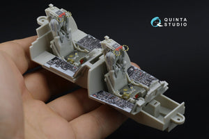 Quinta Studio QD32035 F-4C 3D-Printed &amp;amp; coloured Interior on decal paper (for Tamiya kit) 1/32 – zdjęcie 3