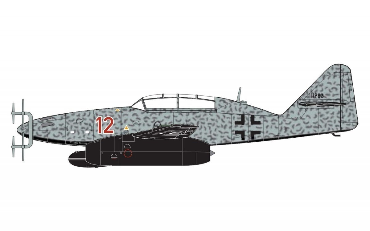Airfix 04062 Messerschmitt Me 262B-1a 1/72 – zdjęcie 4