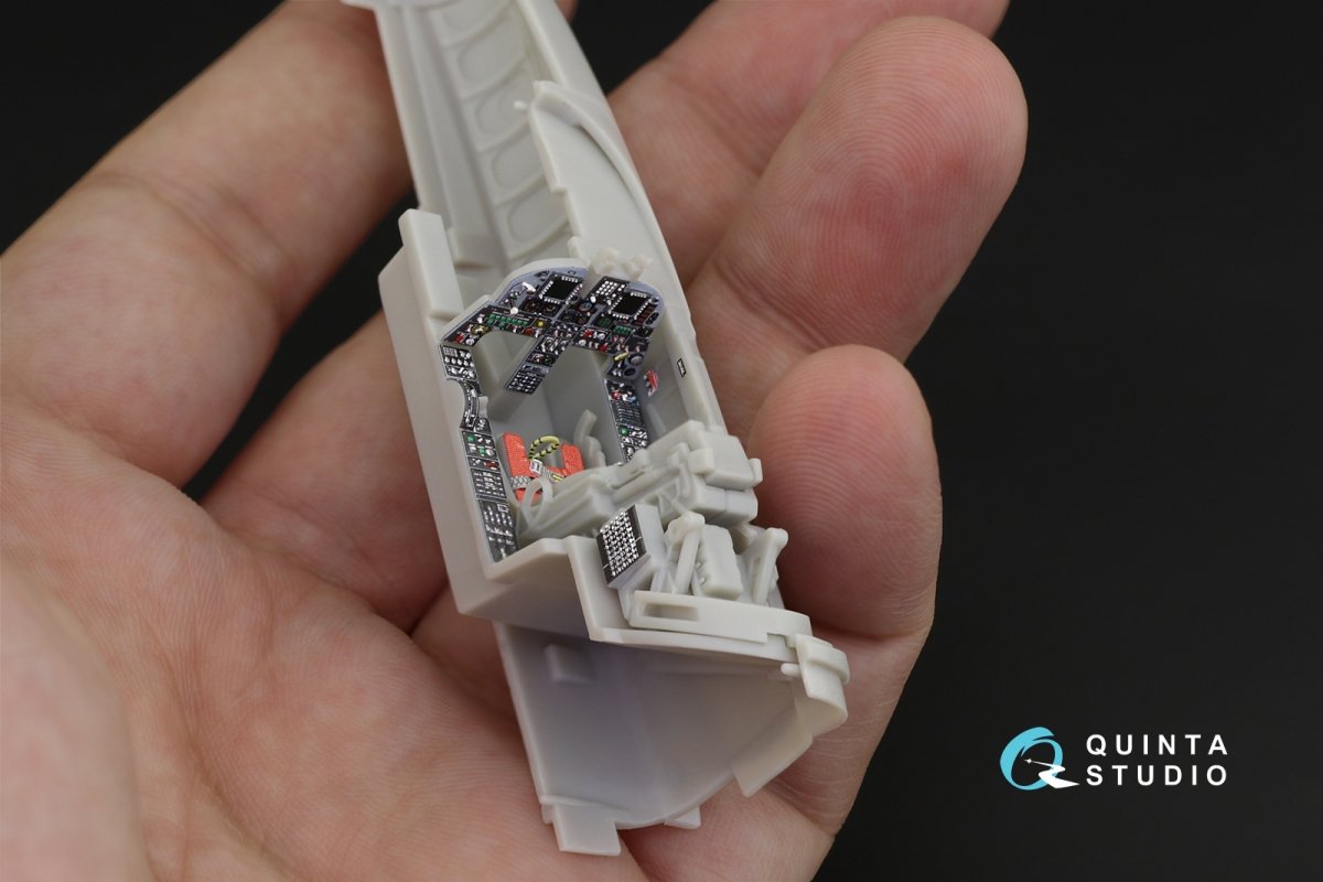 Quinta Studio QD48257 F-20 Tigershark 3D-Printed &amp;amp; colored Interior on decal paper (Freedom Model) 1/48 – image 11