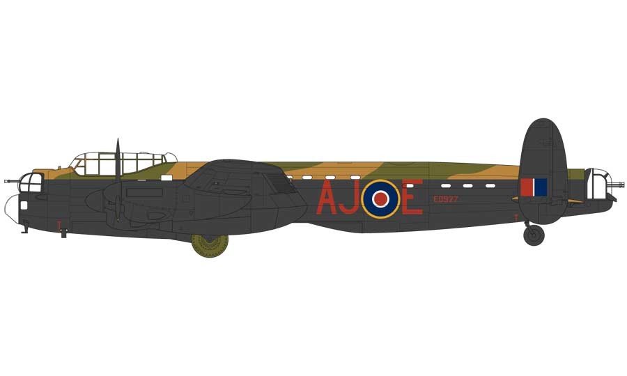 Airfix 09007 Avro Lancaster B.III &amp;#39;Dambusters&amp;#39; (Anniversary Edition) 1/72 – zdjęcie 4