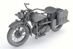 Thunder Model 35003 US Military Motorcycle Indian 741B 1/35 – zdjęcie 6