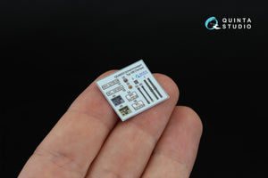 Quinta Studio QDS-48553 Schwimmwagen type 166 3D-Printed &amp;amp; coloured Interior on decal paper (Tamiya) (small version) 1/48 – zdjęcie 4